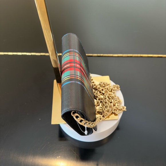 NWT Luxury Minimalist RARE Preppy J. Crew Convertible wallet bag w/chain strap - Picture 9 of 17